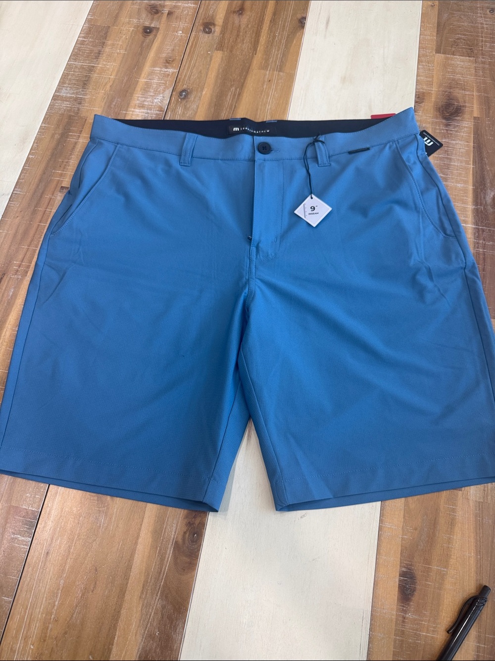 Travis Mathew Blue Athletic Shorts